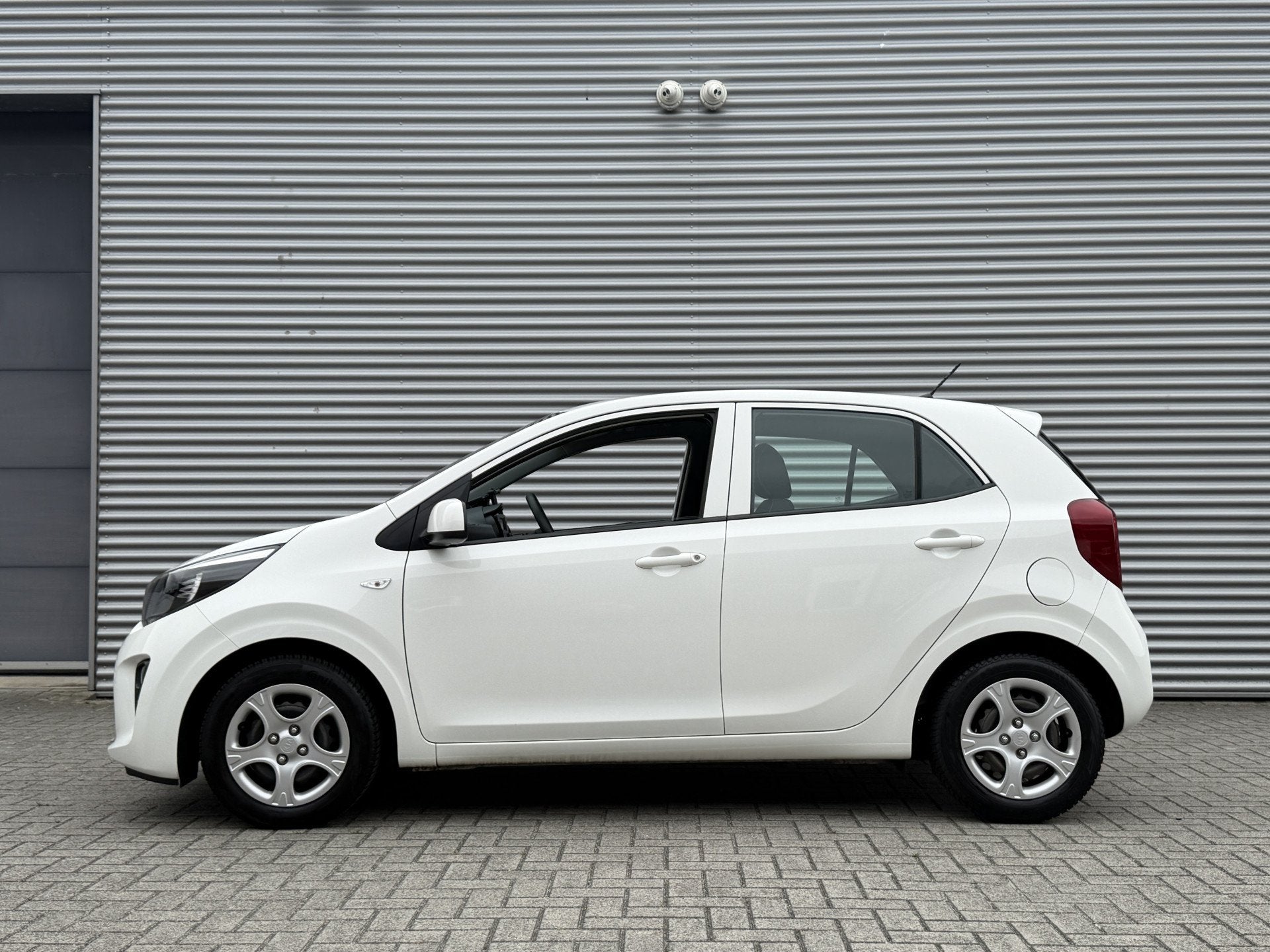 Kia Picanto 1.0 CVVT EconomyPlusLine I 5 Deurs I Airco I Dea, Auto's, Voorwielaandrijving, Stof, Gebruikt, Start-stop-systeem