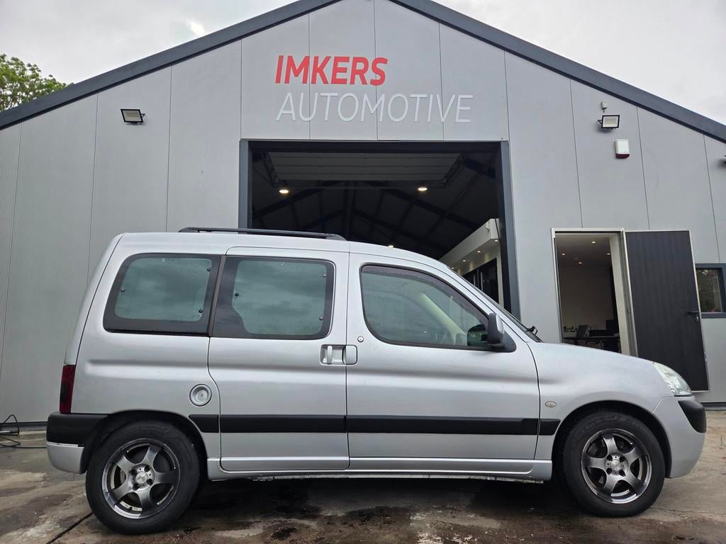 Peugeot Partner MPV 1.6-16V XT Zenith | 5 PERS | Airco | Pan, Auto's, Stof, Gebruikt, Zwart, 4 cilinders