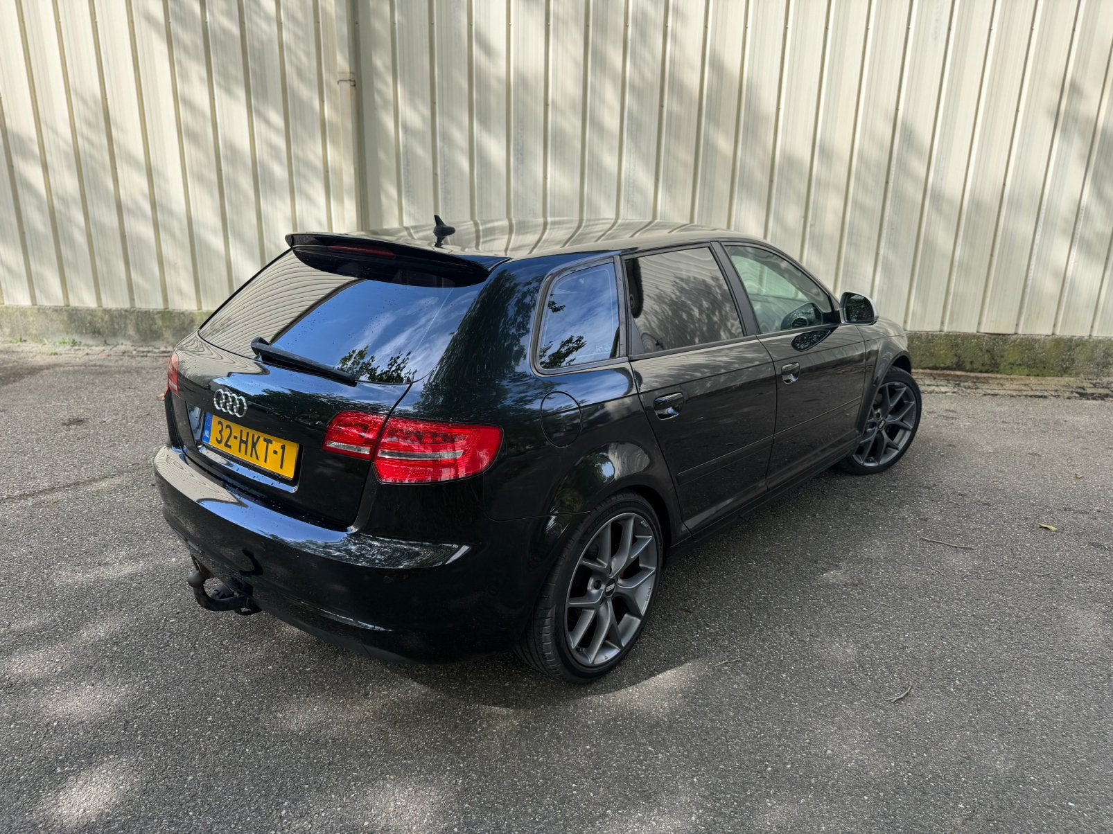 Audi A3 2.0 Tfsi Sportback S-tronic 2009 Zwart / LPG, Auto's, 4 cilinders, 1984 cc, Zwart, 75 €/maand