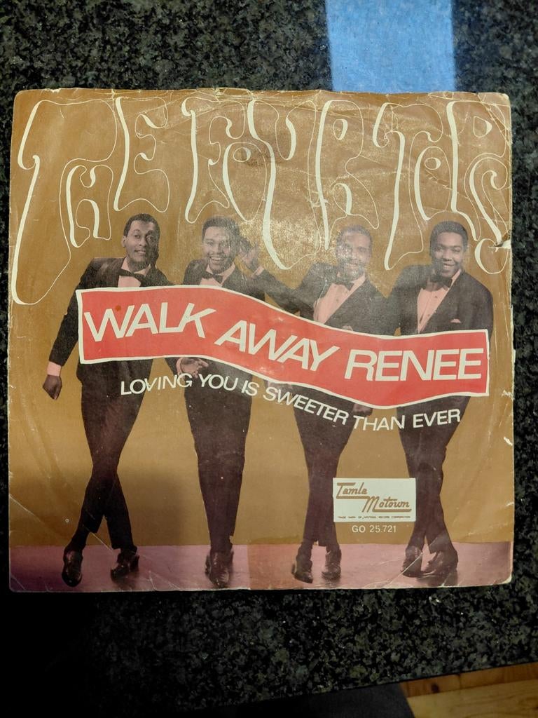 Fourtops en Diana ross 4x, Cd's en Dvd's, Vinyl | Pop, Ophalen of Verzenden, Zo goed als nieuw, Overige formaten