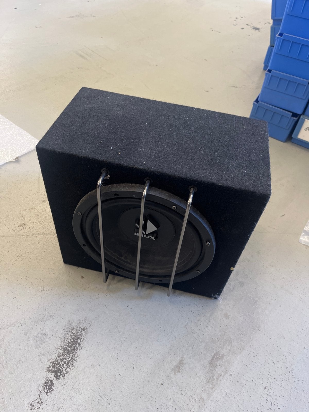 Helix Subwoofer zonder versterker, Ophalen, Gebruikt