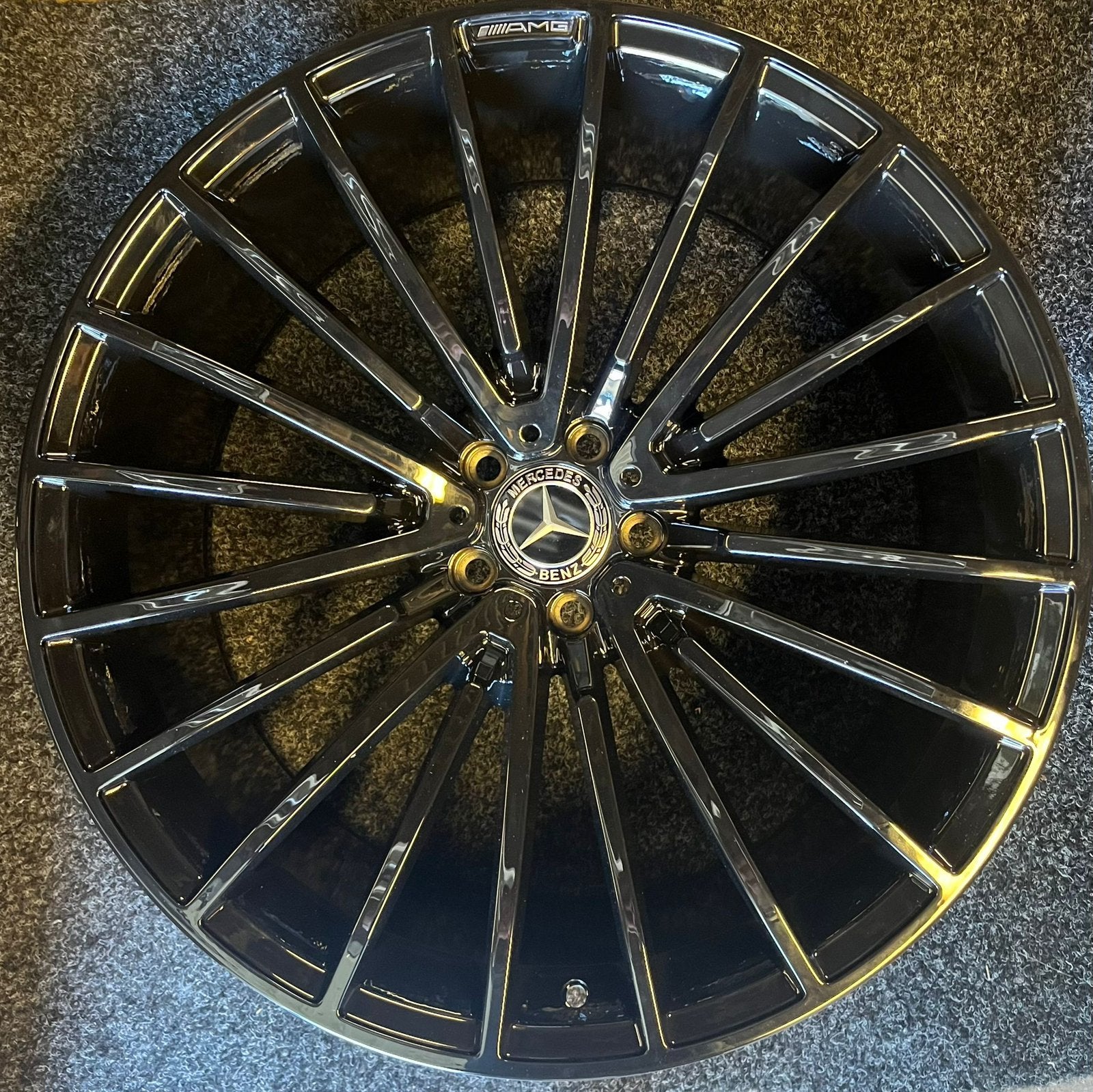 Mercedes AMG velgen 22 inch breedset nieuw, Auto-onderdelen, Banden en Velgen, Ophalen, Gebruikt, 285 mm, Banden en Velgen