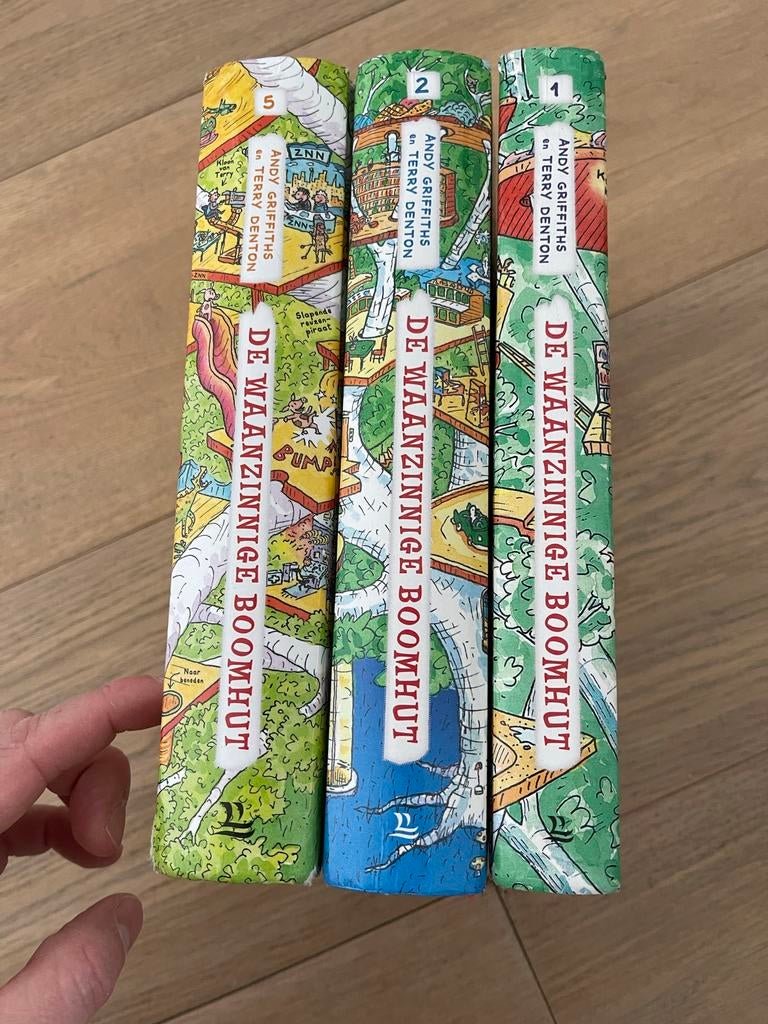 De Waanzinnige Boomhut serie - 3 boeken, Ophalen, Gelezen, Fictie algemeen
