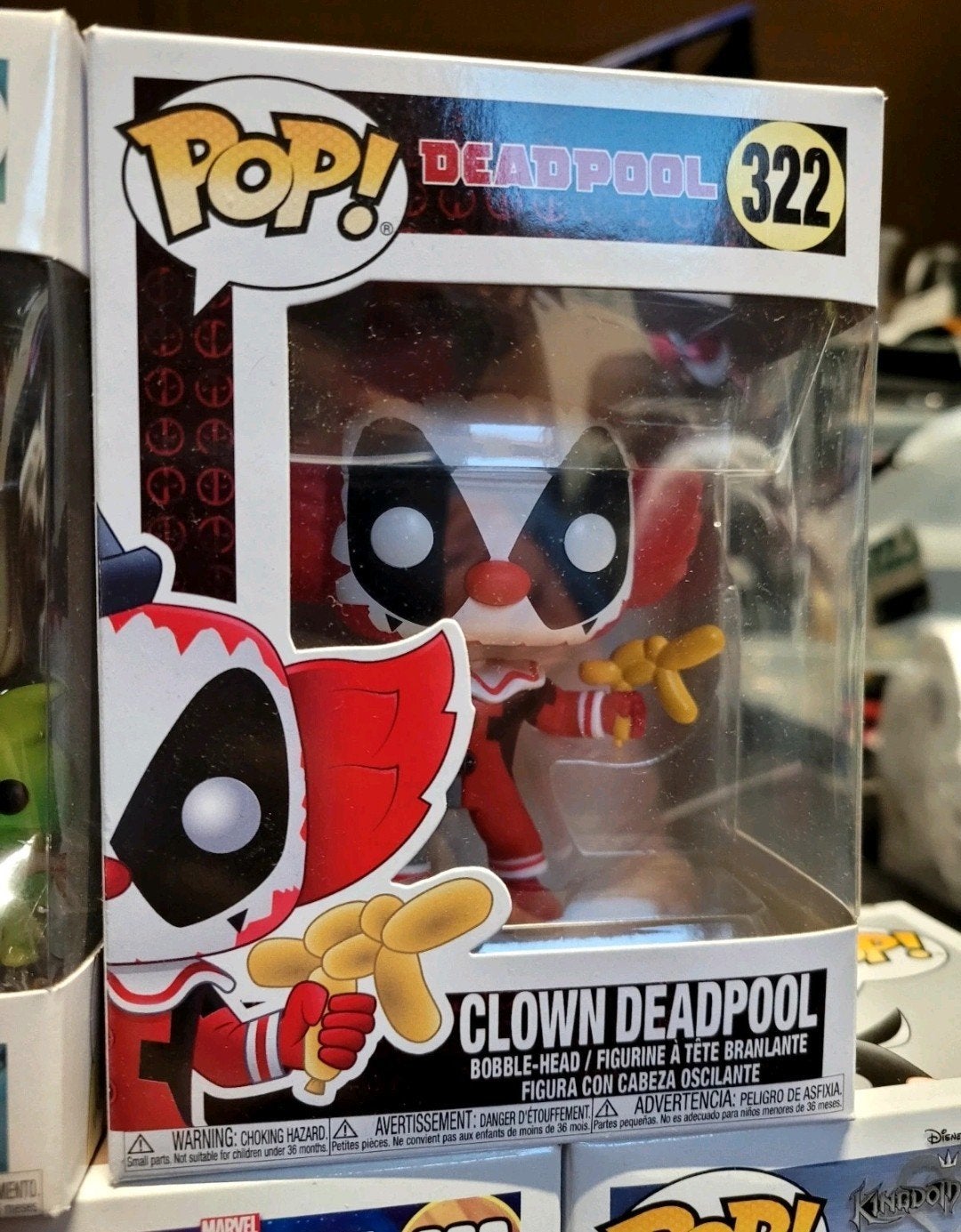 Funko Pop! Marvel Deadpool 322 Clown Deadpool, nieuw!, Ophalen of Verzenden, Nieuw