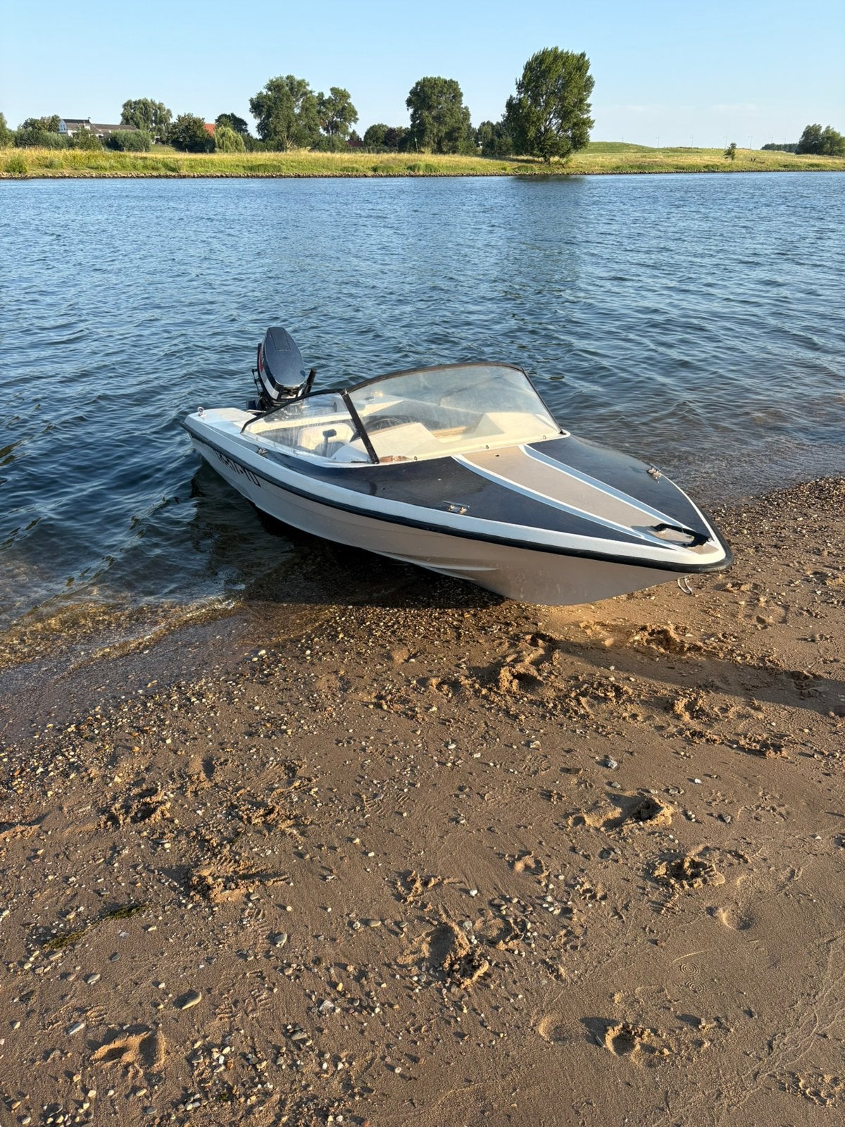 Placom speedboot met  20 pk yamaha, Watersport en Boten, Ophalen of Verzenden, Zo goed als nieuw, Overige typen