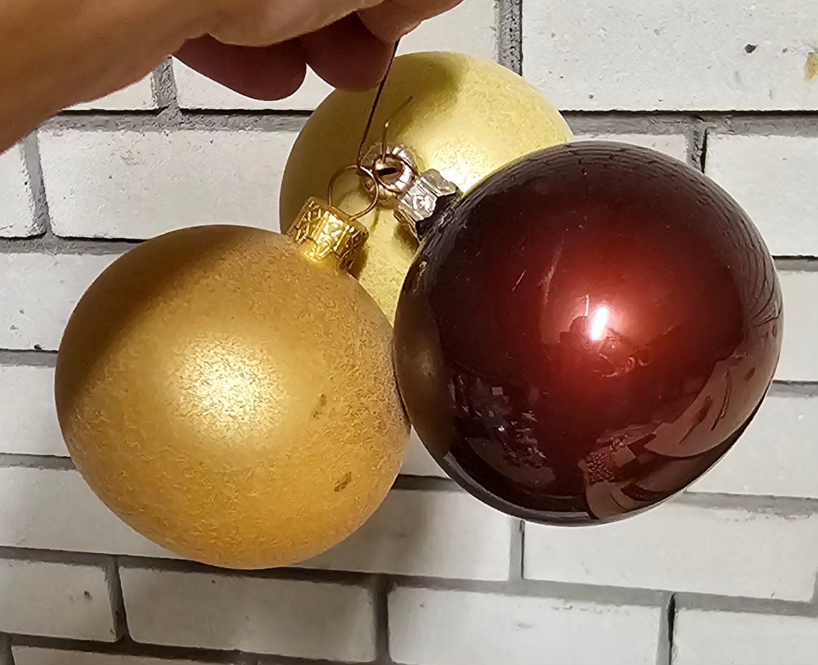 kerstballen, Diversen, Ophalen