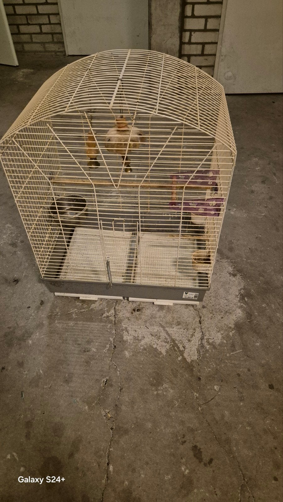 mooi vogelkooi, Ophalen of Verzenden, Zo goed als nieuw, Metaal, Vogelkooi