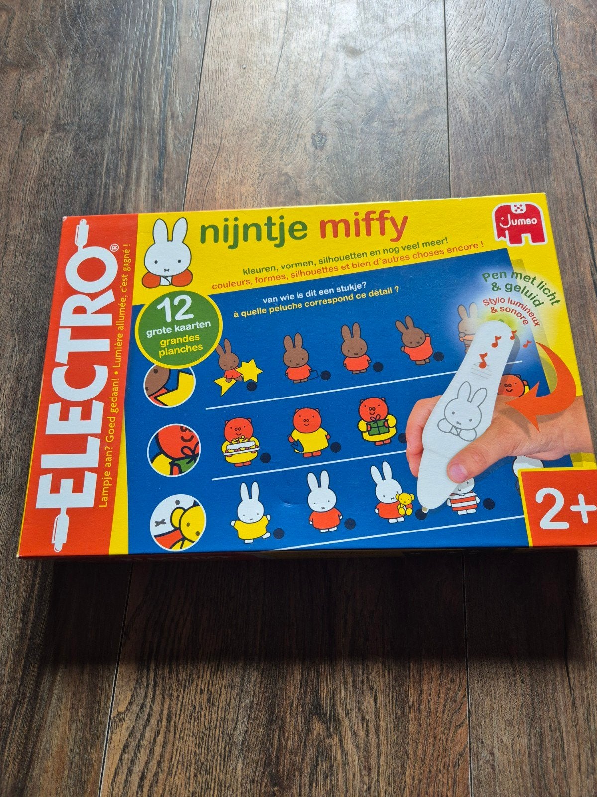 Jumbo Nijntje Miffy Electro spel met licht en geluid, Ophalen of Verzenden, Gebruikt, Overige typen, Met licht