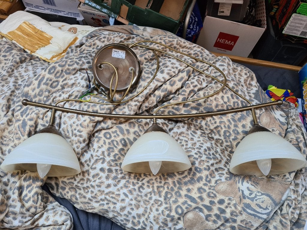 massieve hanglamp lamp stoere lamp massive, Ophalen, Zo goed als nieuw, Minder dan 50 cm