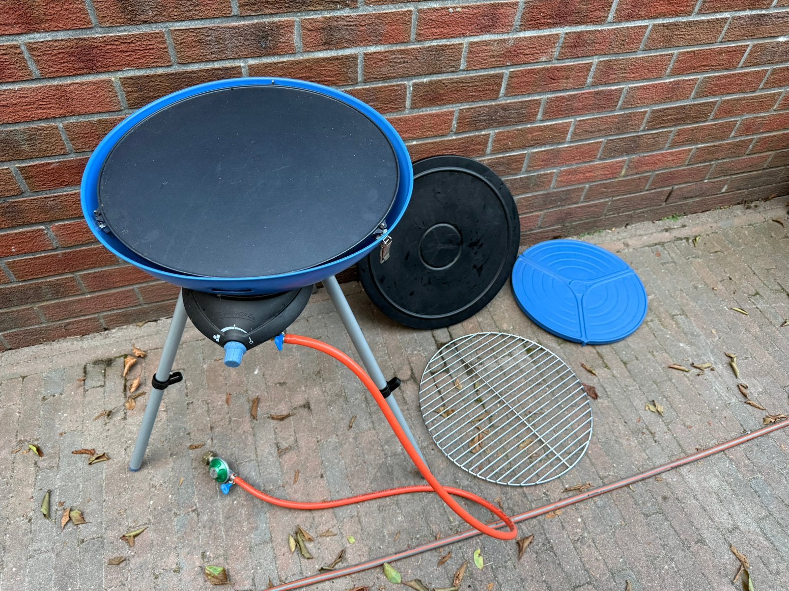Campingaz bbq, Ophalen, Gebruikt