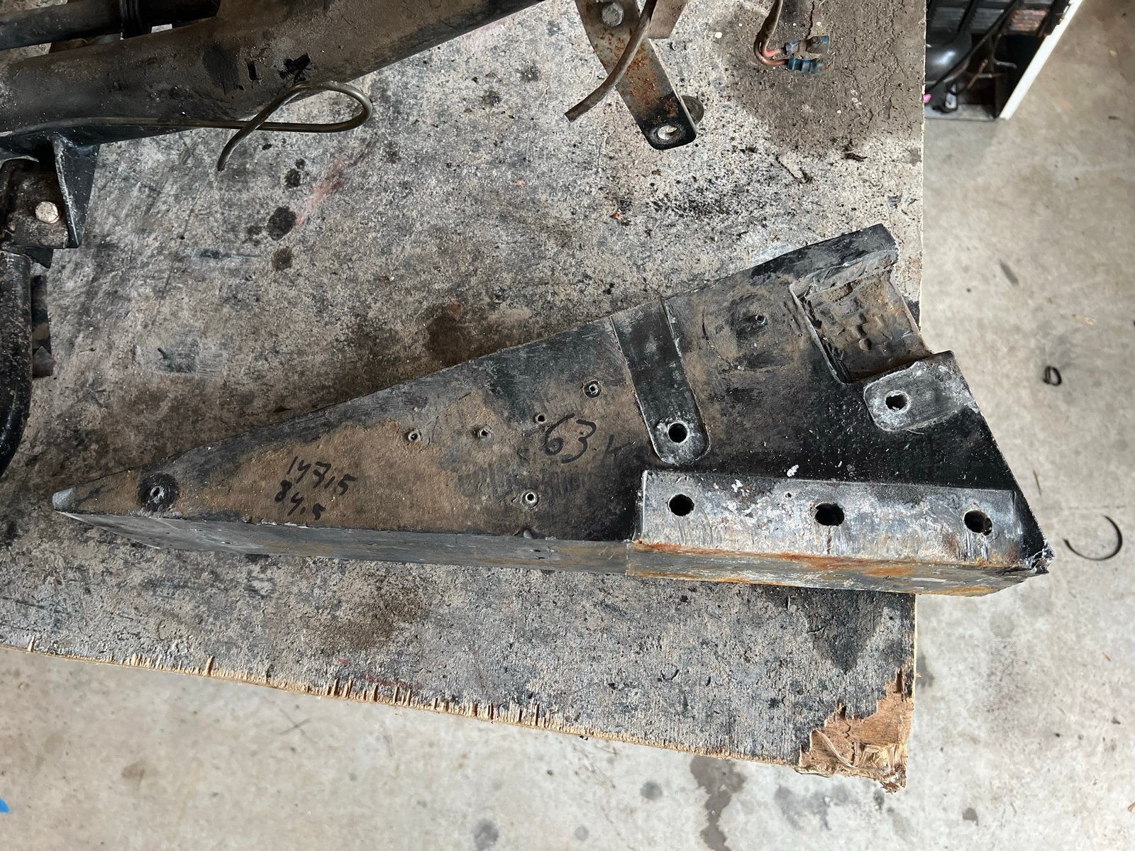 Loodblok ballast lood 63 kg voor boot, Ophalen, Gebruikt, Overige typen