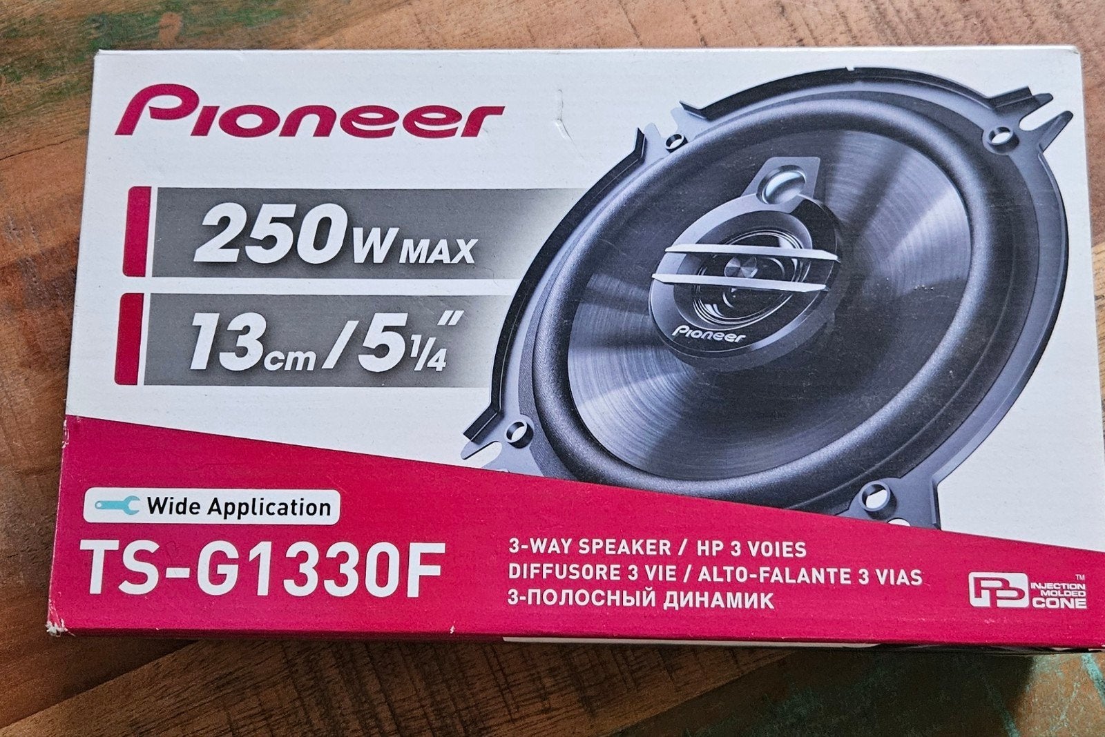 Pioneer TS-G1330F 3-weg speakers - Nieuw in doos, Ophalen of Verzenden, Nieuw