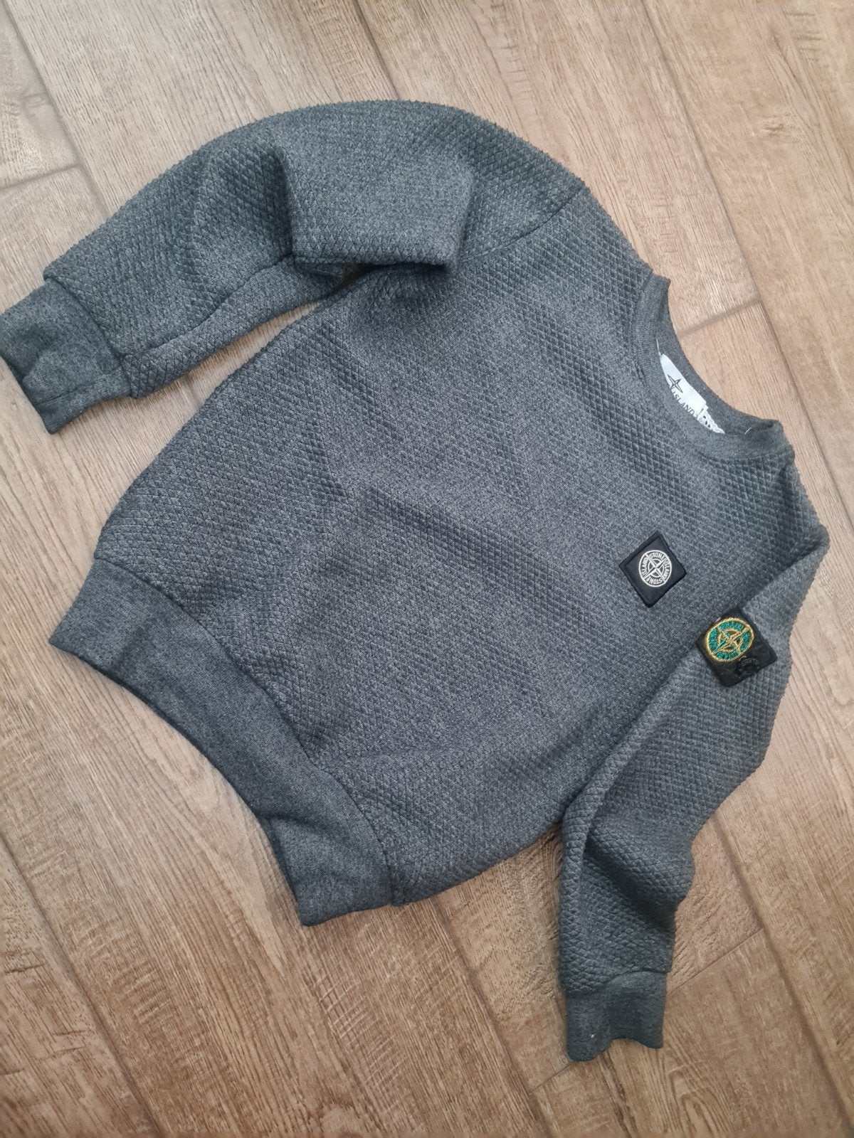 Stone Island trui voor kinderen - Grijs 110, Ophalen of Verzenden, Gebruikt, Stone Island, Jongen of Meisje