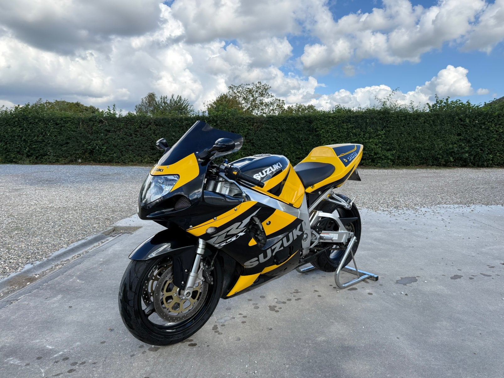 Suzuzki GSX-R750 K1 2001 in prachtstaat!, Achterwielaandrijving, Overige bekleding, Overige kleuren, Handgeschakeld
