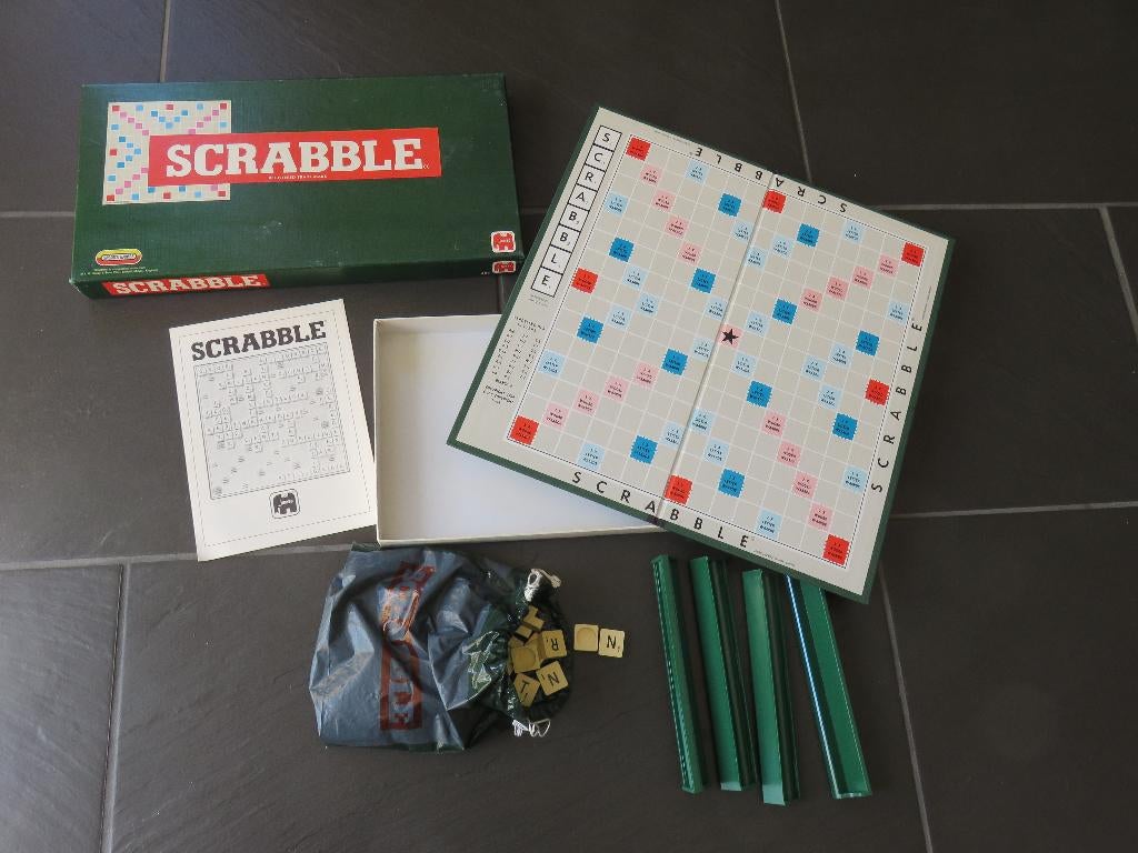 Scrabble, met kunststof letters, Spear’s games., Ophalen of Verzenden, Gebruikt