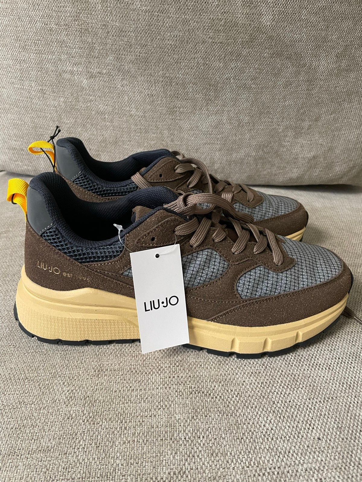 Liu Jo Heren Sneakers Maat 44 - Nieuw met labels, Ophalen of Verzenden, Nieuw, Bruin, Sneakers of Gympen