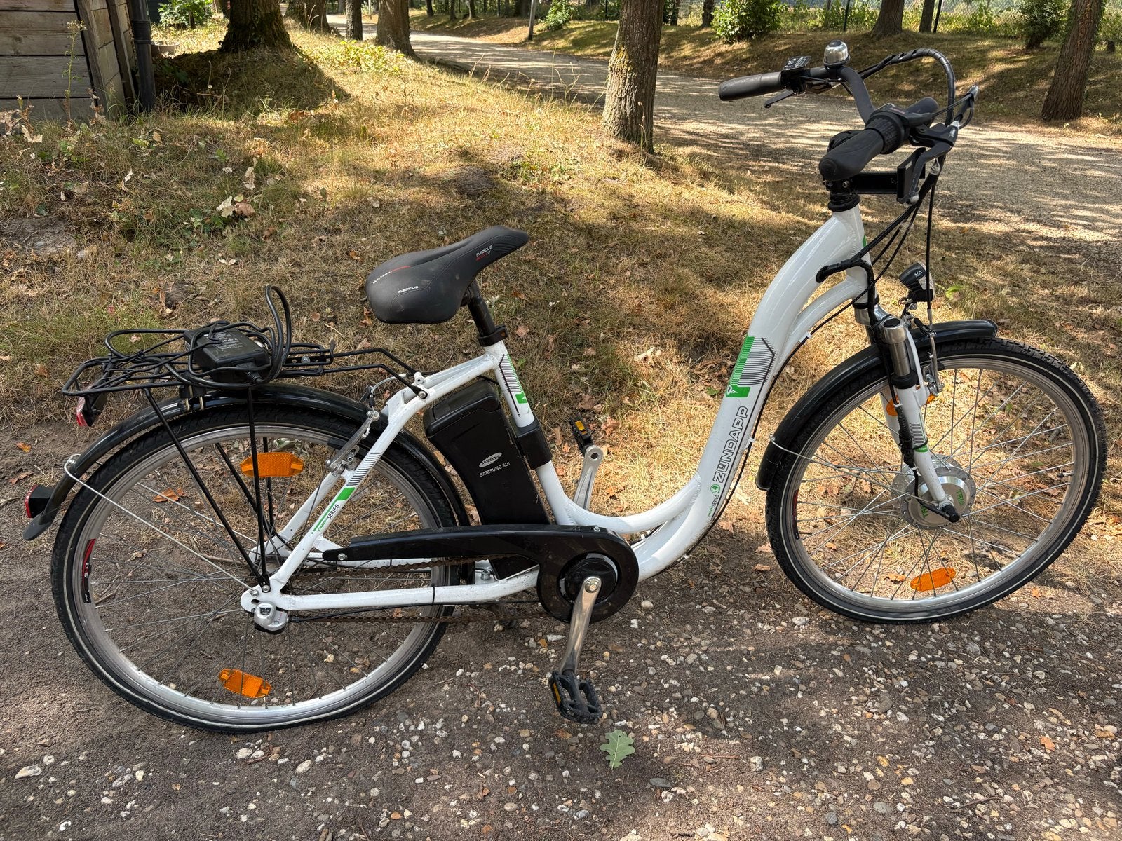 Zündapp E-bike met Samsung accu - Wit, Overige merken, Gebruikt, Ophalen of Verzenden, 51 tot 55 cm