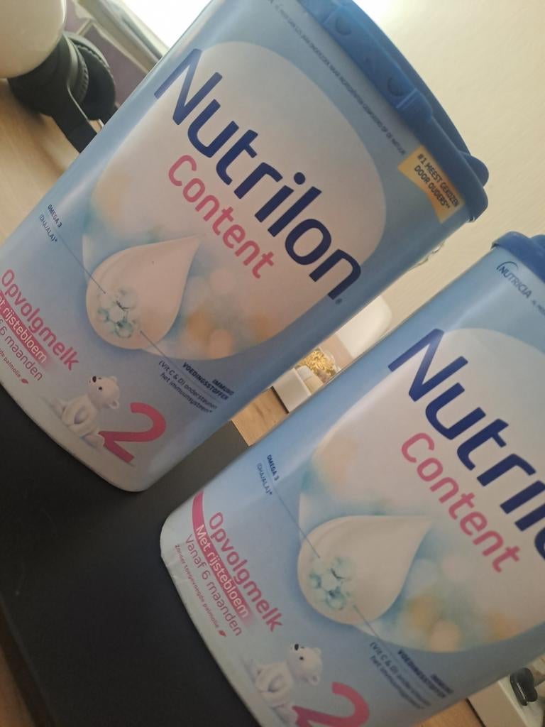 2x Nutrilon Opvolgmelk Content 2 Nieuw, Ophalen of Verzenden, Nieuw, Overige typen