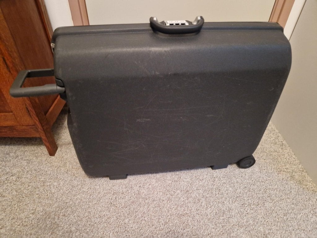 reiskofferset, Gebruikt, Hard kunststof, 45 tot 55 cm, Ophalen of Verzenden