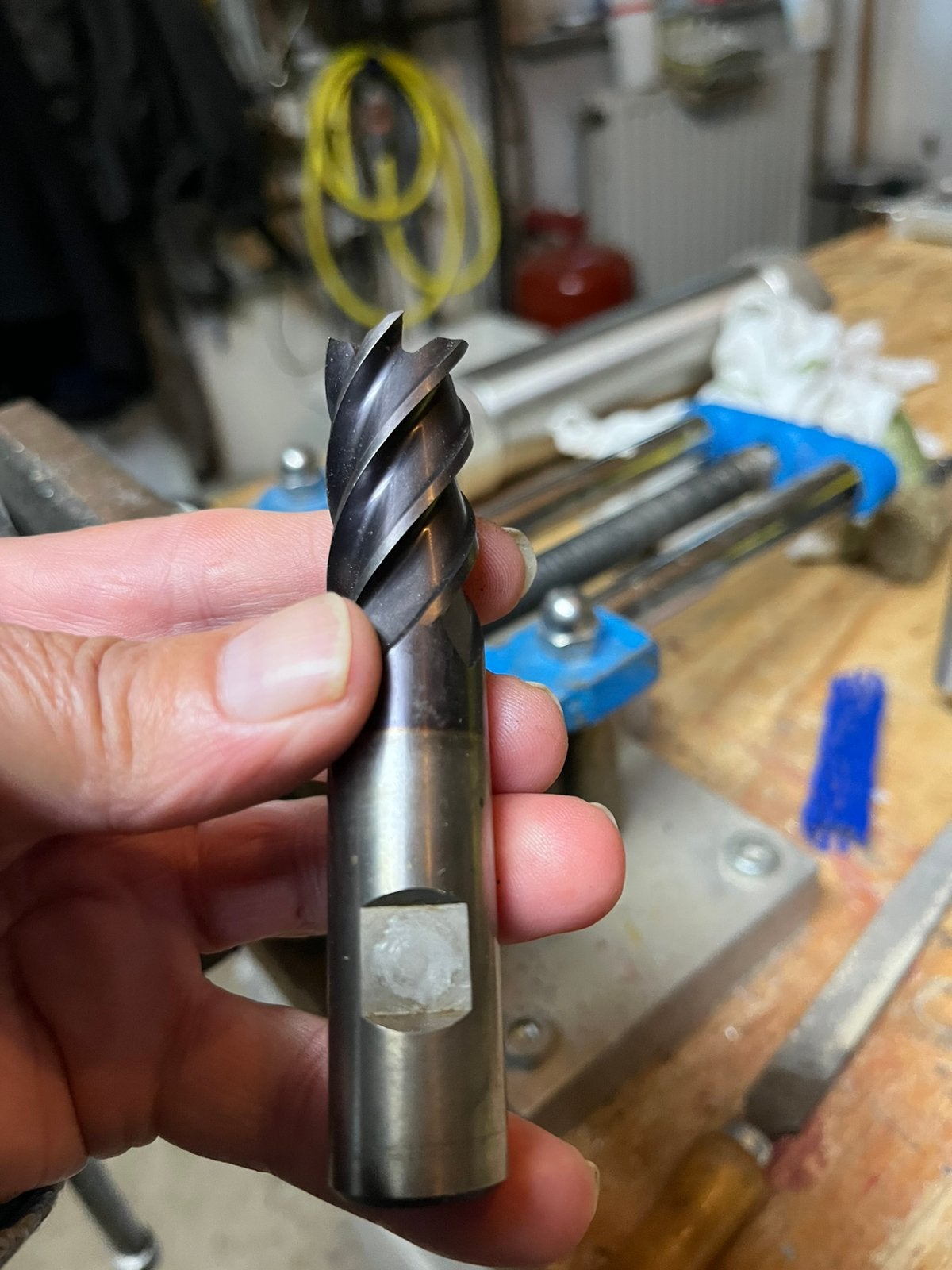 Frees volhardmetaal 20 mm gecoat 5 snijder, Ophalen of Verzenden, Zo goed als nieuw