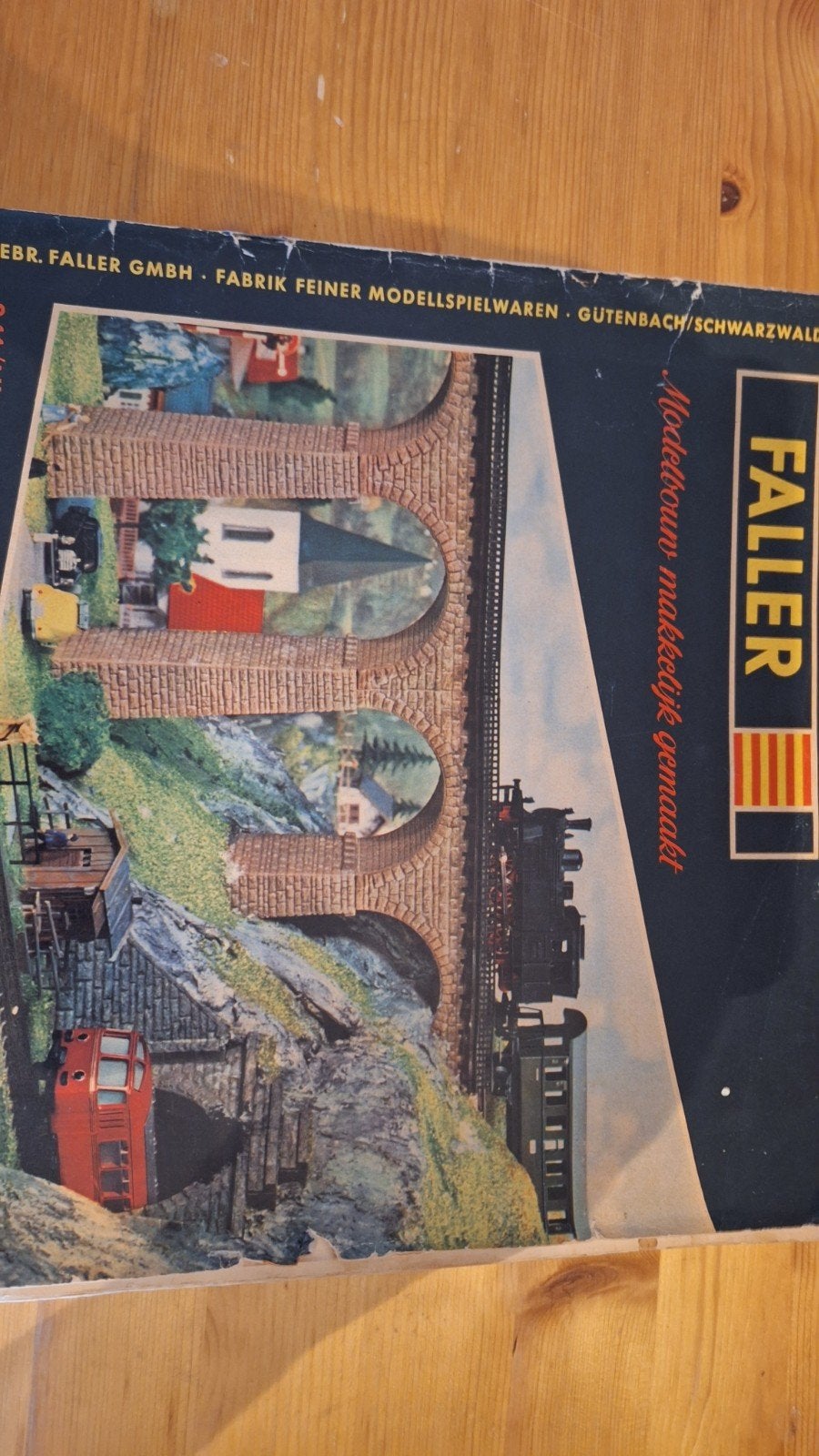 Faller Modelbouw Catalogus / Boek - Spoorwegen, Ophalen of Verzenden, Gebruikt