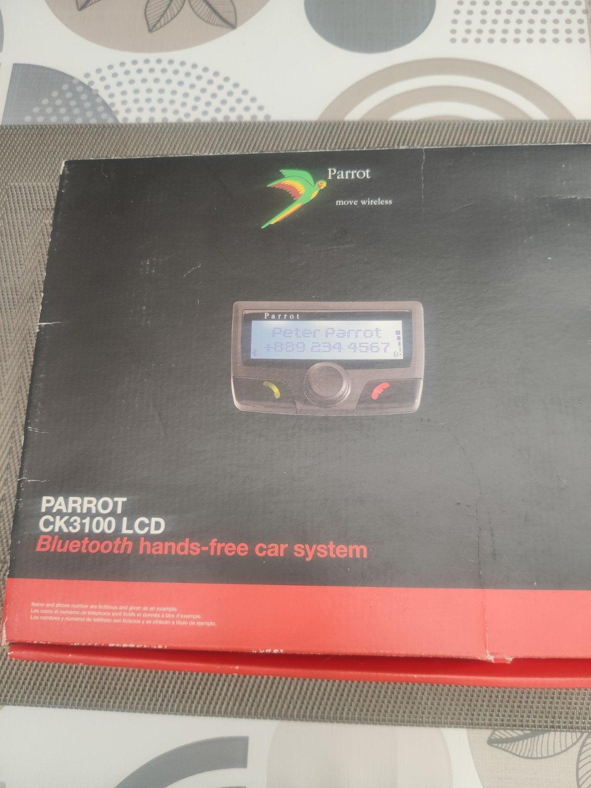 Parrot carkit, Ophalen