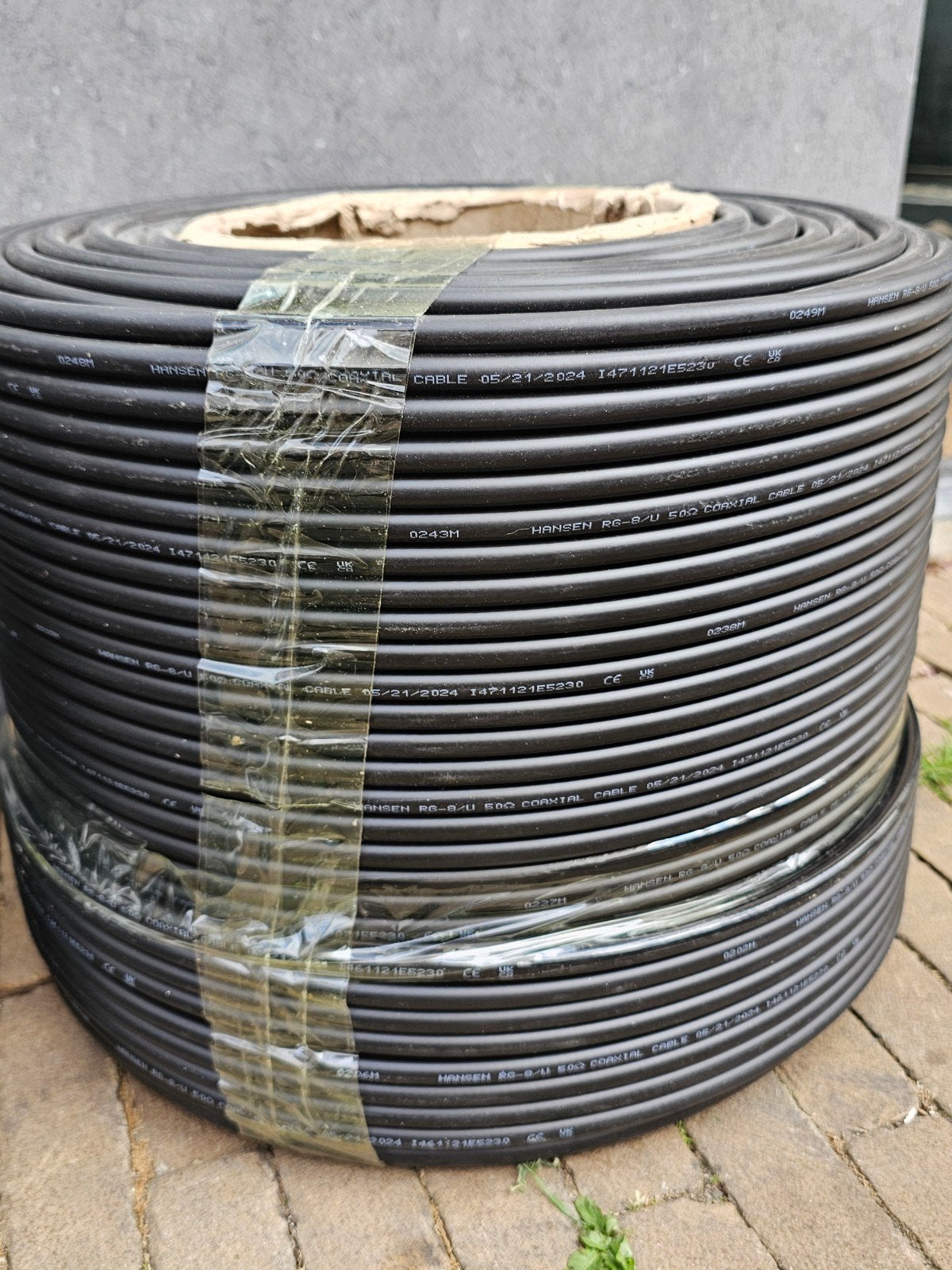 Coax RG8U Foil shield 1000W 100 MHz Hansen, Telecommunicatie, Antennes en Masten, Ophalen of Verzenden, Nieuw, Toebehoren