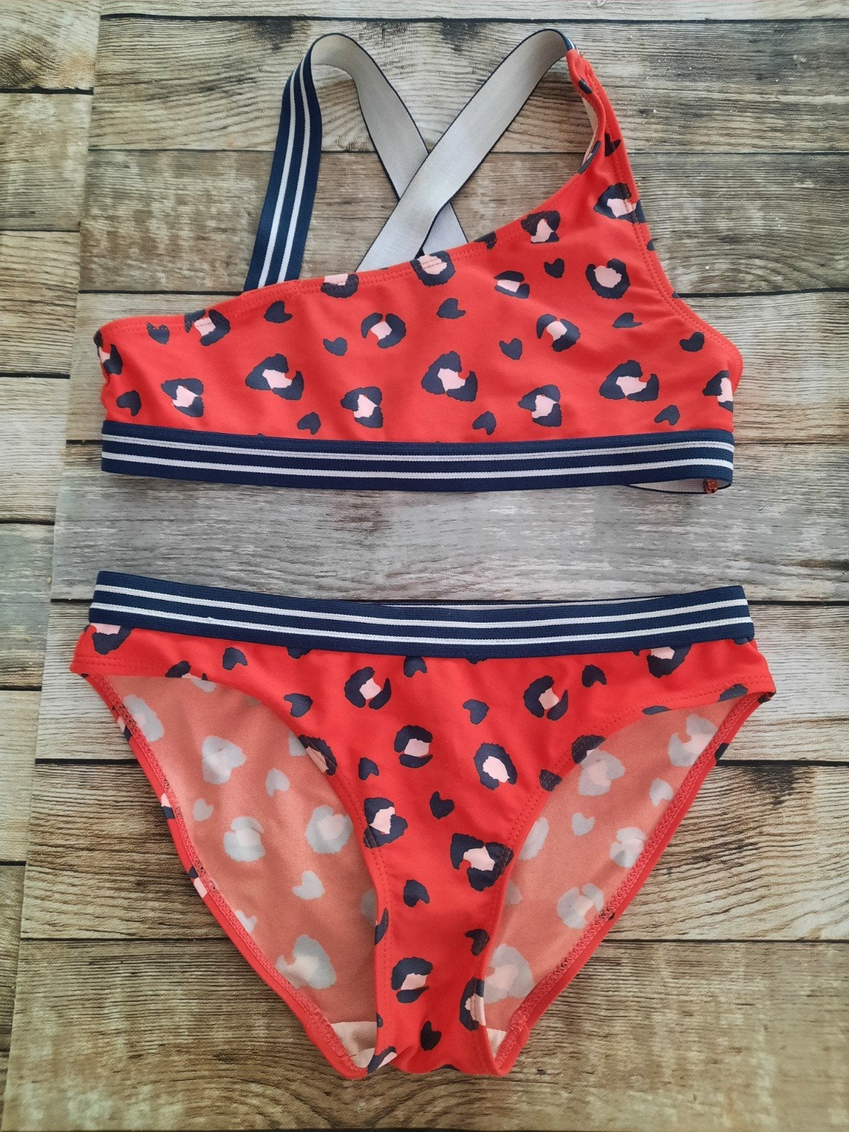 Te koop kinder bikini. Maat 146 - 152, Bikiniset, Meisje, Kids beach, Ophalen of Verzenden