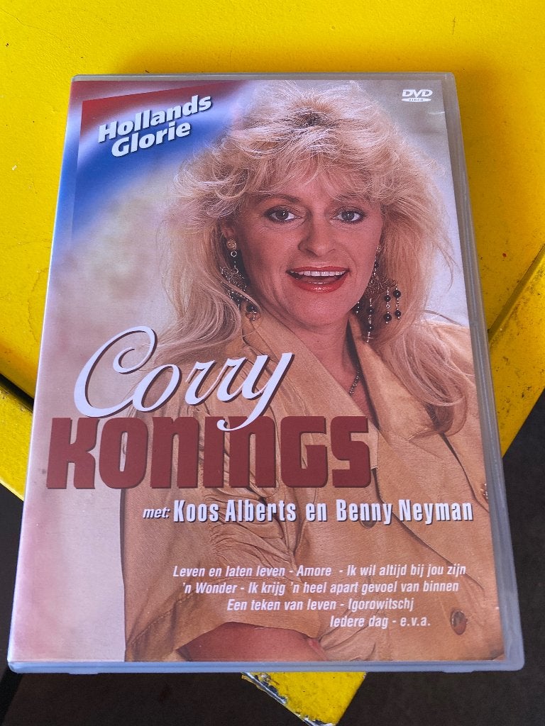 Corry Konings - Hollands Glorie DVD, Alle leeftijden, Zo goed als nieuw, Muziekvideo's, Inclusief doosje