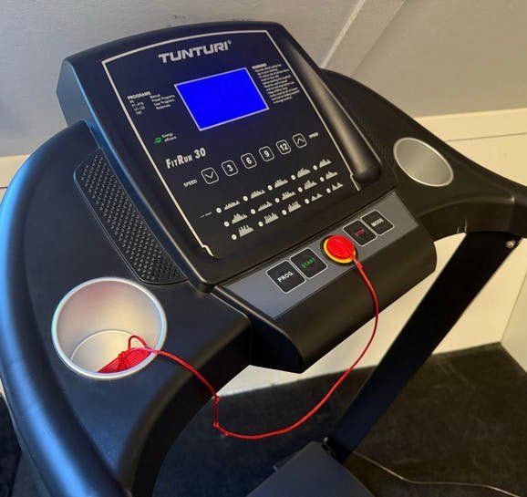 Tunturi FitRun 30 Loopband, Ophalen, Gebruikt, Metaal, Loopband