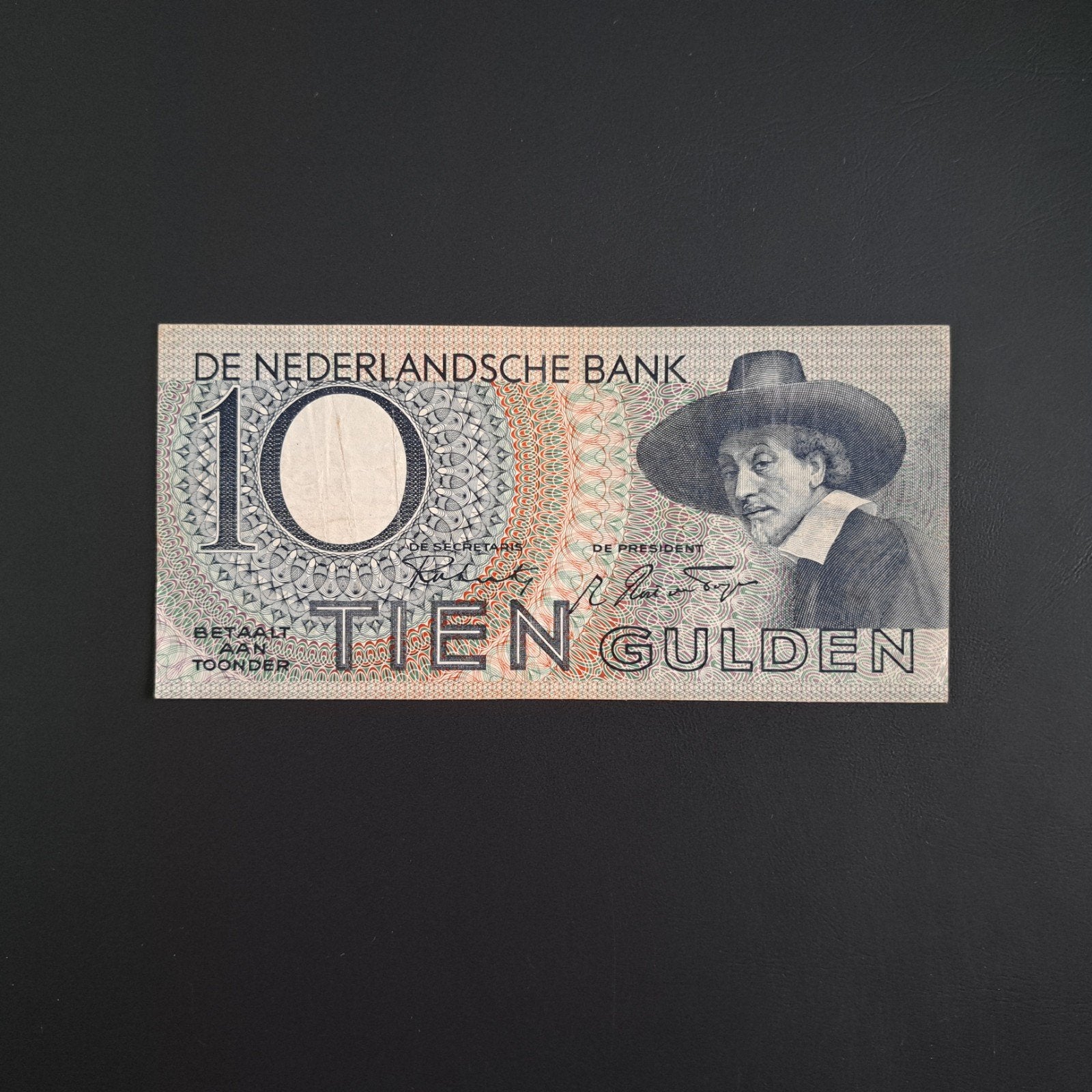 10 gulden Nederland #063, Verzenden, 10 gulden, Los biljet