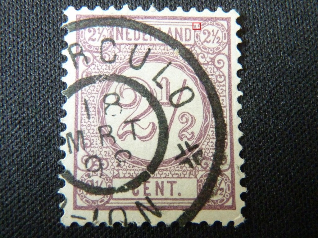 plaatfout 33 , gestempeld., Postzegels en Munten, Ophalen of Verzenden, T/m 1940, Gestempeld