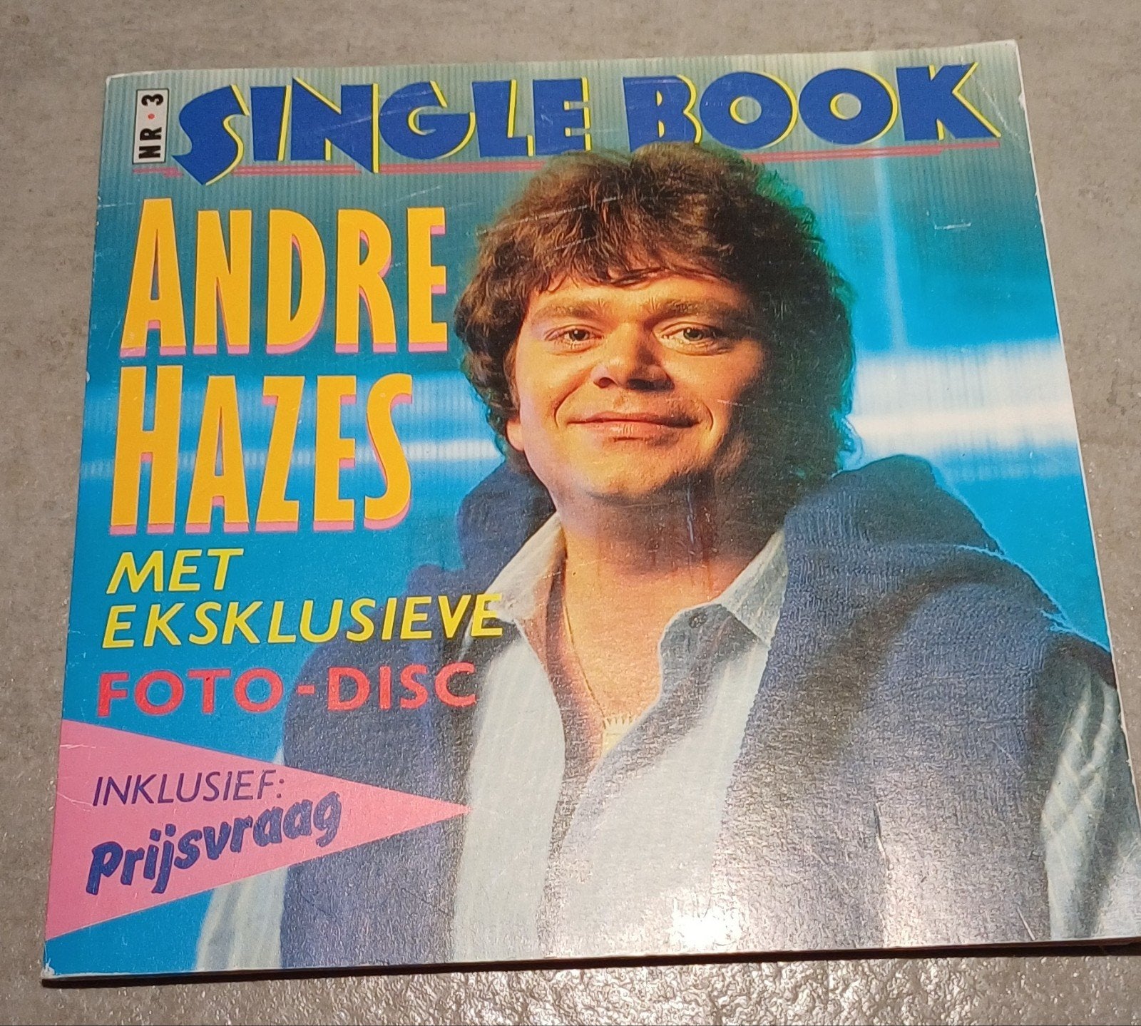 single book Andre Hazes, LP, Overige formaten, Ophalen of Verzenden, Zo goed als nieuw