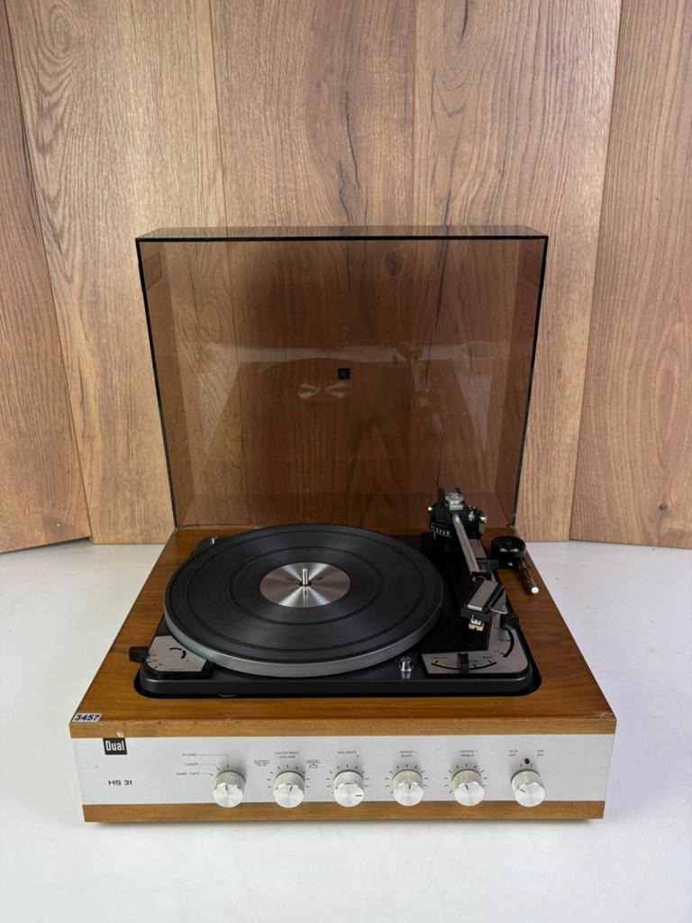 Dual 1015 / HS 31 F - Platenspeler - Nette staat, Audio, Tv en Foto, Platenspelers, Ophalen of Verzenden, Zo goed als nieuw, Dual
