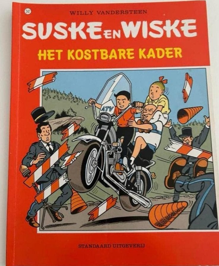 Suske en Wiske 247: Het Kostbare Kader - Stripboek, Eén stripboek, Ophalen of Verzenden, Gelezen