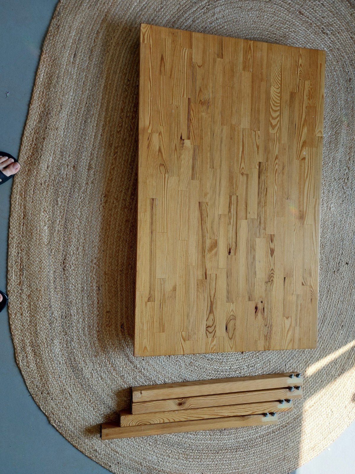IKEA Ingo tafel 120x75 cm - massief grenen eettafel, Ophalen, Gebruikt, 100 tot 150 cm, 50 tot 100 cm