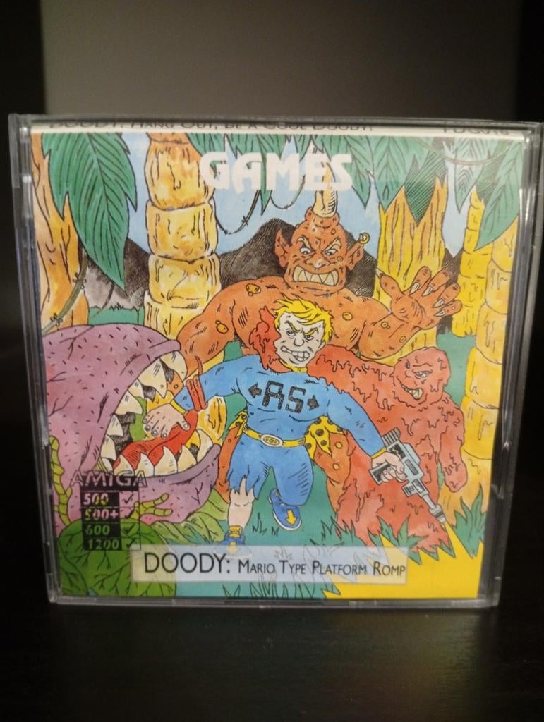 Doody: Mario Type Platform Romp - Amiga (Public Domain), Gebruikt, 2 spelers, Eén computer, Ophalen of Verzenden