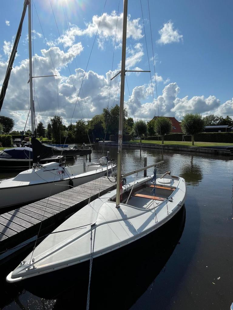 Randmeer Classic, Watersport en Boten, Open zeilboten, Gebruikt, Randmeer, Randmeer, Polyester, Fok, Grootzeil, Inclusief zeilen