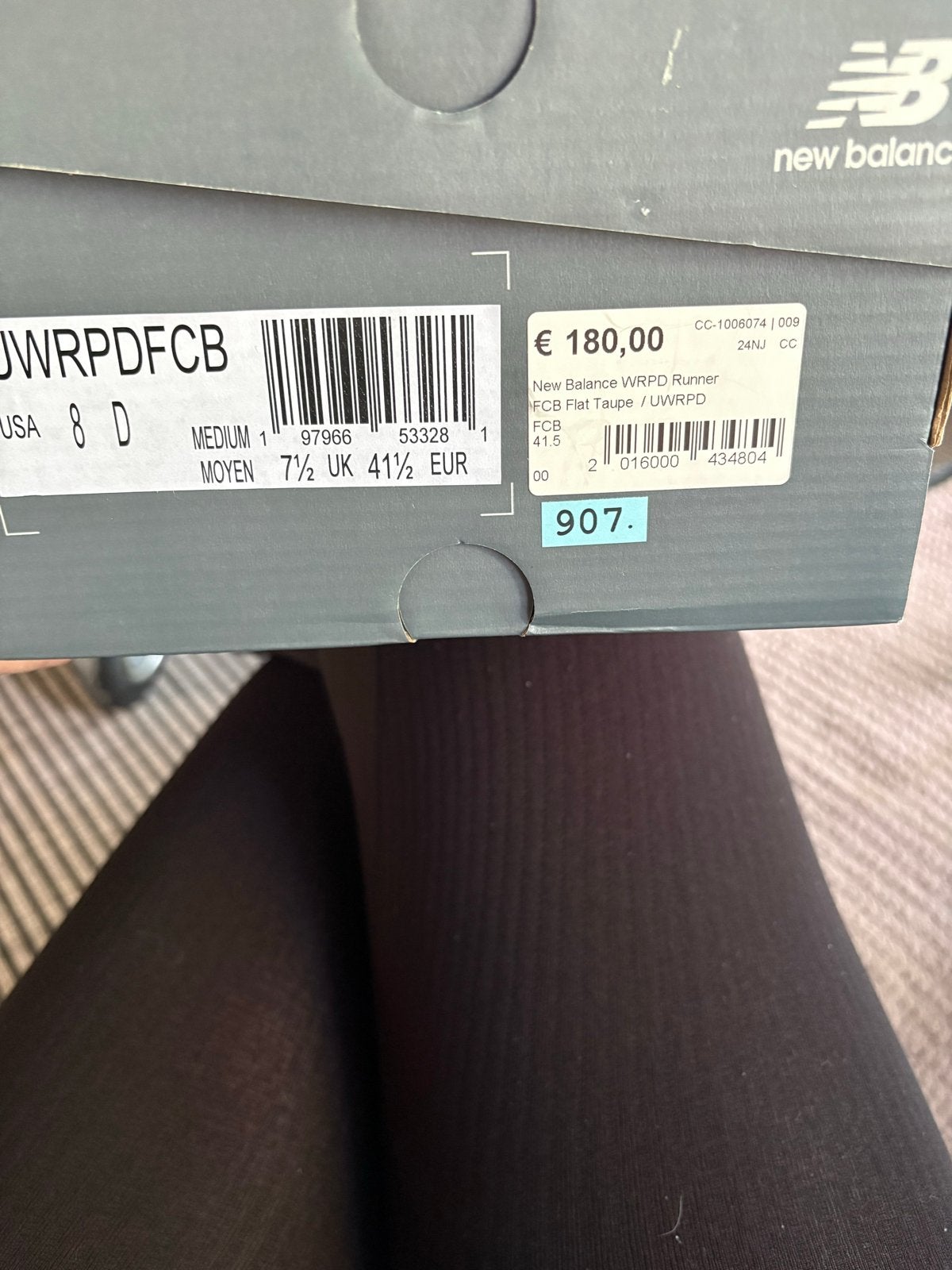 New Balance WRPRD Runner Flat Taupe - Maat 41.5, Ophalen of Verzenden, Nieuw, Overige kleuren, Sneakers of Gympen
