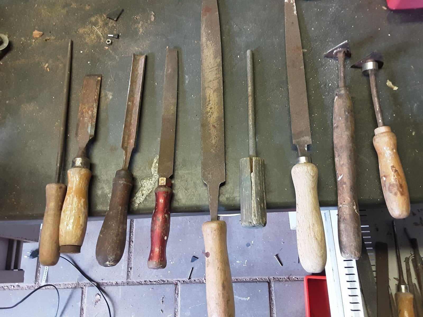 vijlen en raspen, Ophalen of Verzenden, Gebruikt