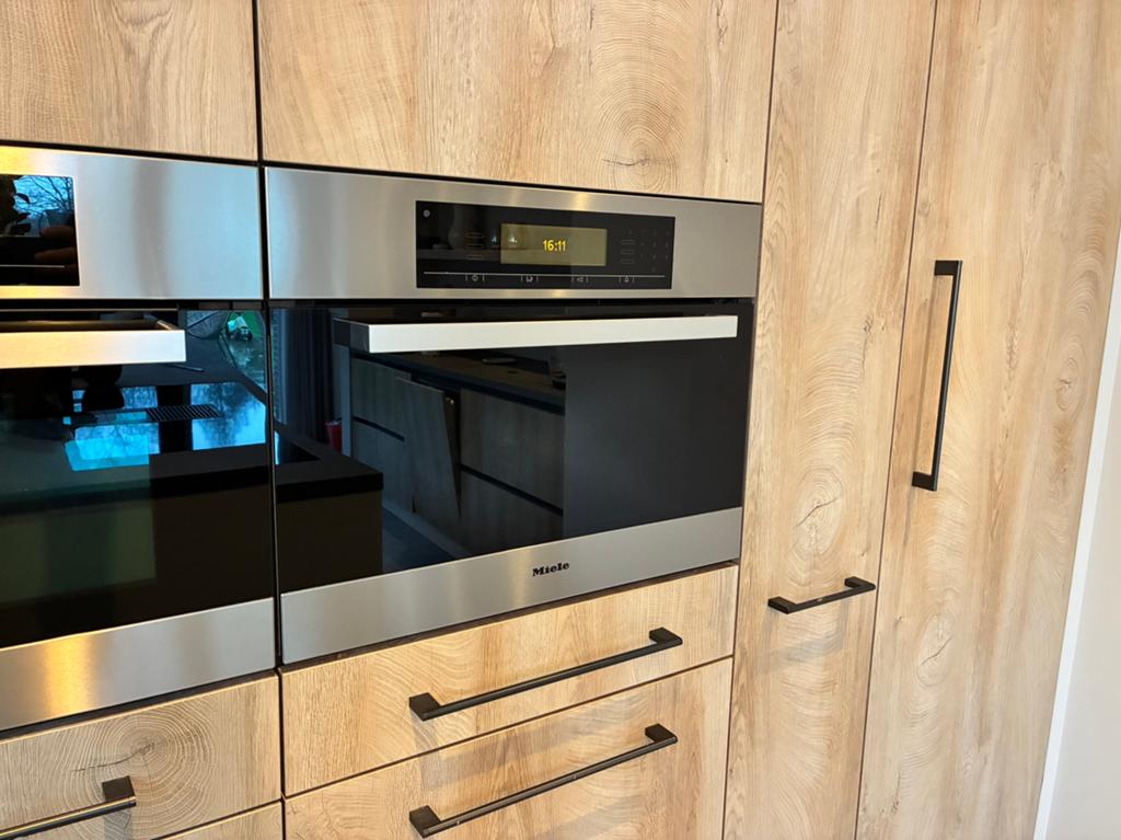 Miele DGC 5085XL combi stoomoven met vaste wateraansluiting, Ophalen, 45 tot 50 cm, Hete lucht, Inbouw