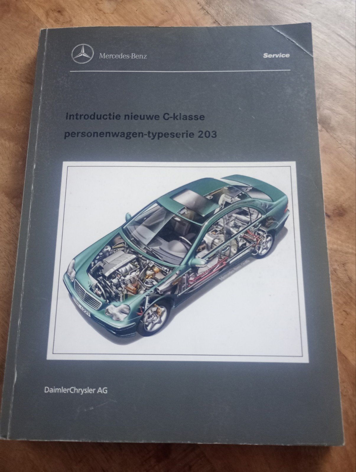 Origineel Mercedes W203, C-klasse werkplaats boek., Auto diversen, Ophalen of Verzenden