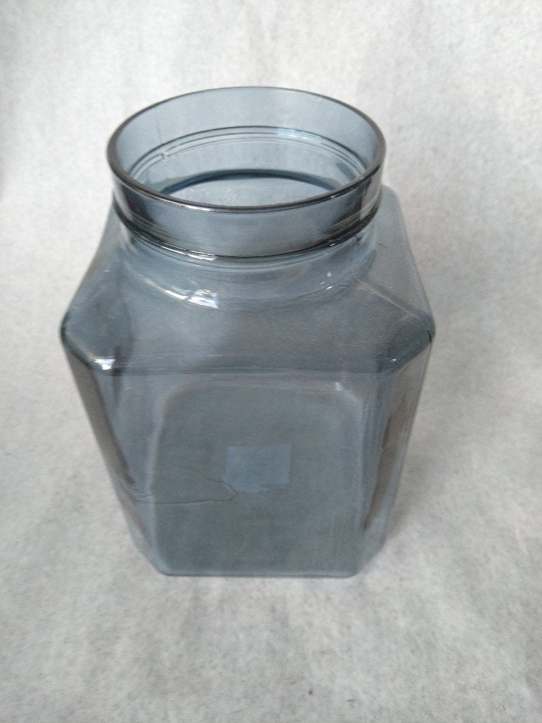 Glazen potten rond en vierkant., Ophalen of Verzenden