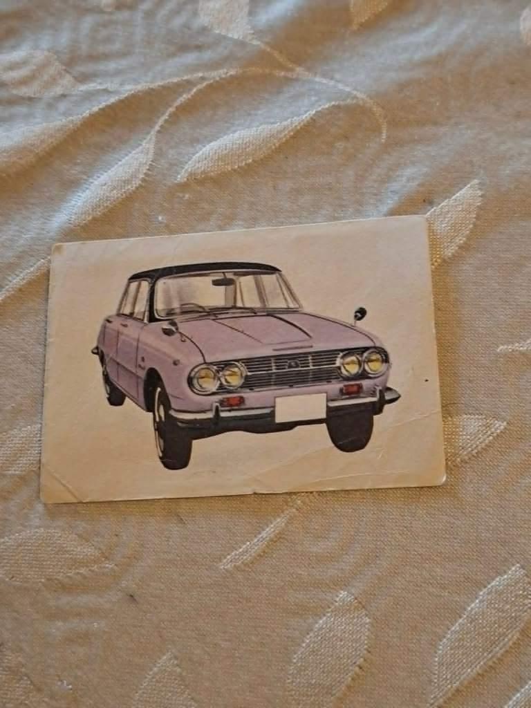Prentje/Chromo : Isuzu Bellet / Chocolade Jacques, Verzamelen, 1960 tot 1980, Gebruikt, Verzenden, Prent