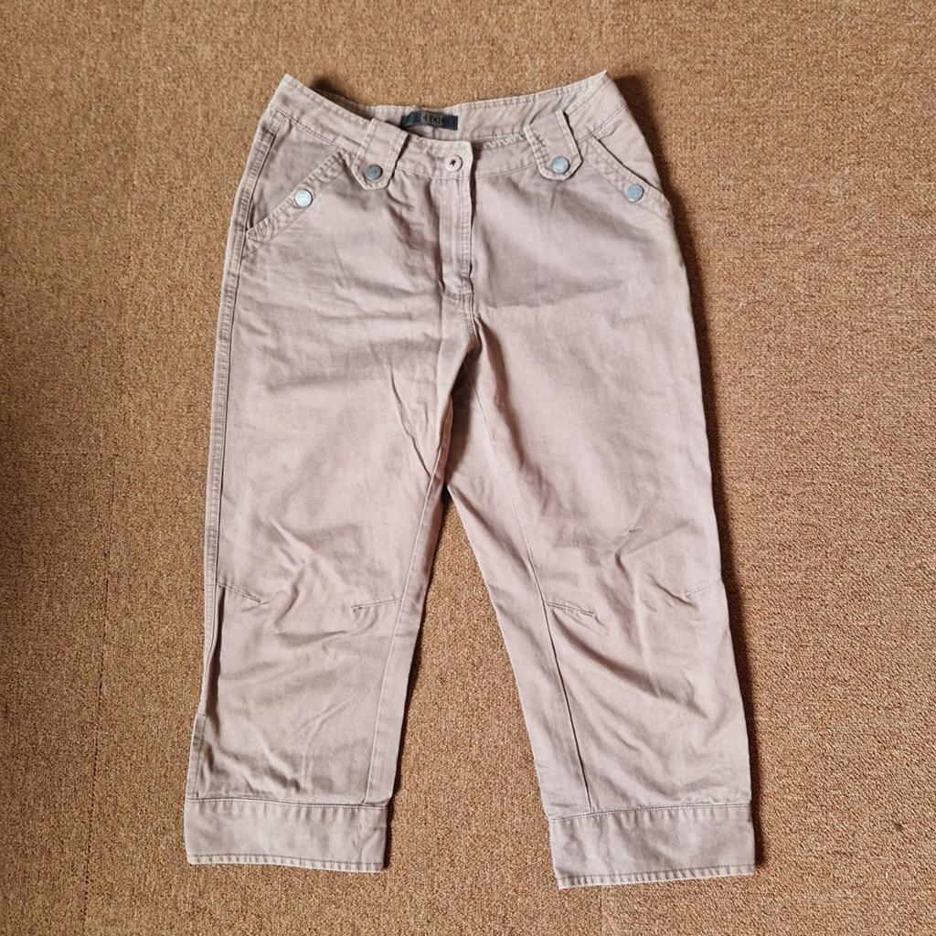 Cecil driekwart broek maat 28 (beige), Beige, Ophalen of Verzenden, Driekwart, Maat 36 (S)