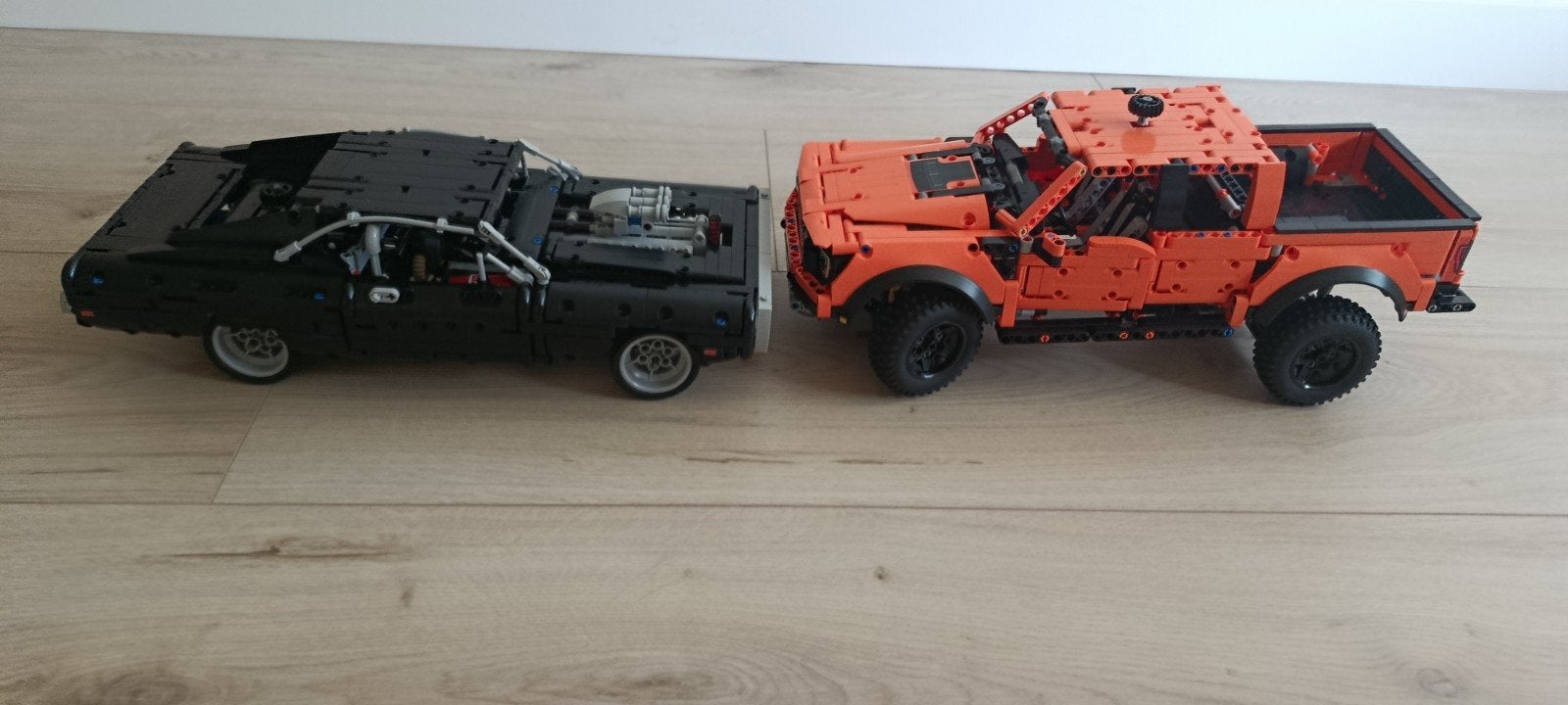 Ford F150 Raptor 42126 en Dom's Dodge Charger 42111, Kinderen en Baby's, Ophalen of Verzenden, Inclusief instructies, Lego, Technic