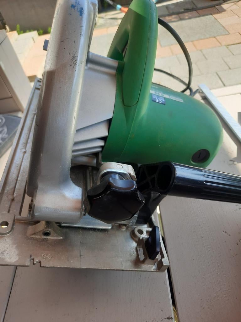 Hitachi C9U Cirkelzaag - 1750W, 5000 tpm, 230V, Gebruikt, Cirkelzaag, 70 mm of meer, Ophalen of Verzenden