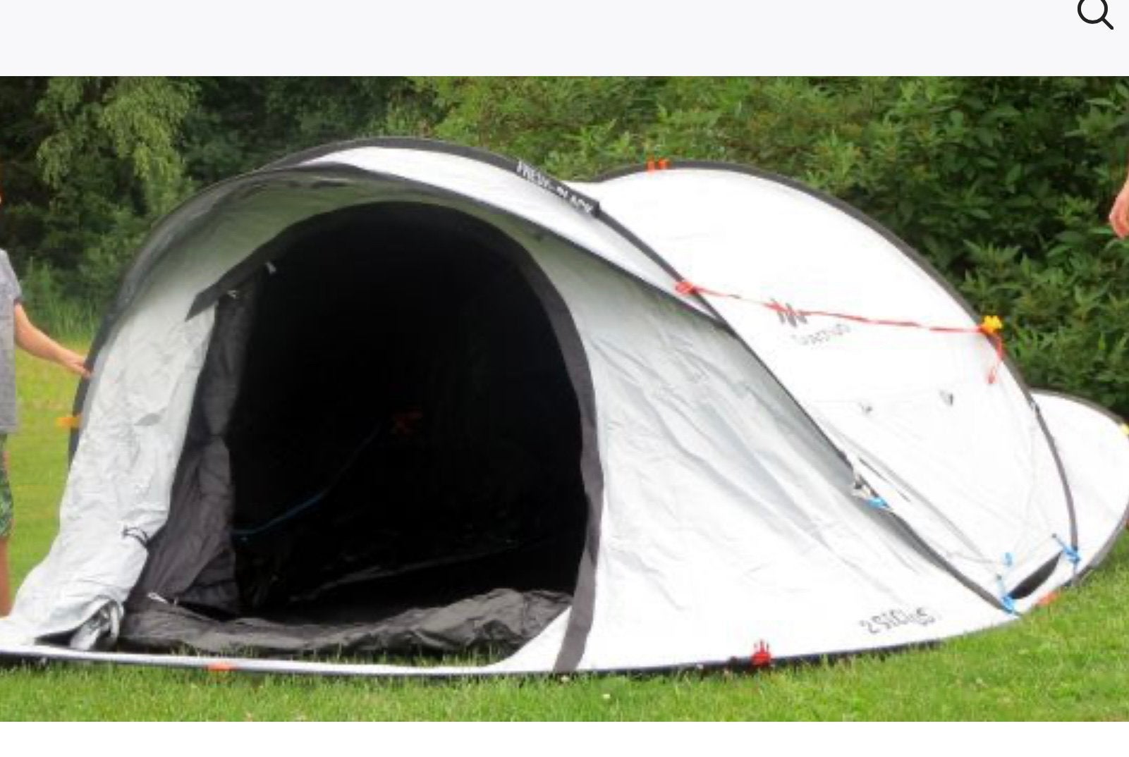 3 persoons Quechua Fresh&Black popup-tent Decathlon, Ophalen, Gebruikt