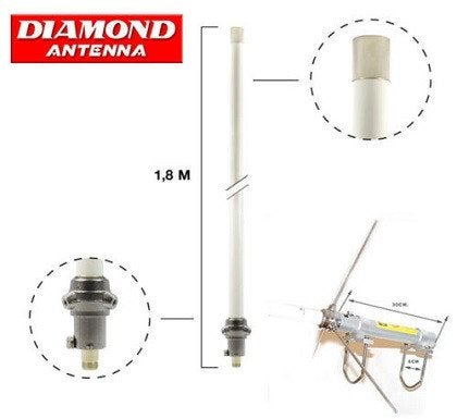 Diamond FX-5000N, Ophalen, Nieuw, Antenne