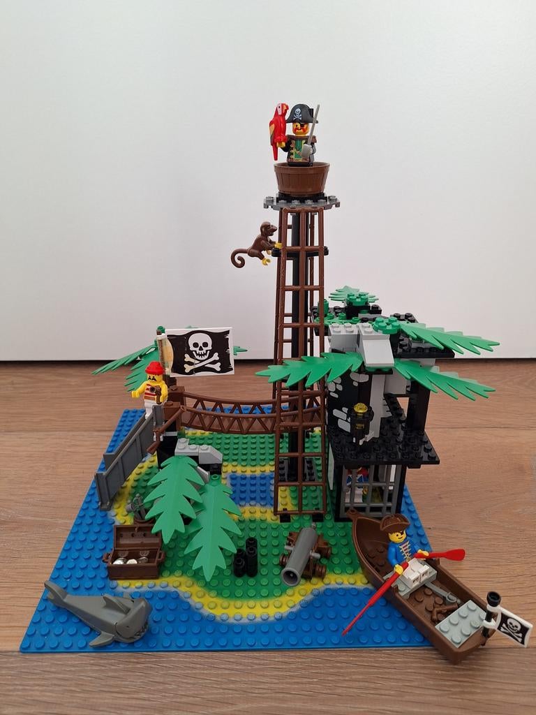 Vintage Lego Pirates Forbidden Island 6270, Kinderen en Baby's, Speelgoed | Duplo en Lego, Gebruikt, Lego, Complete set, Ophalen of Verzenden